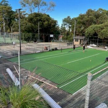 Ryde court resurfacing