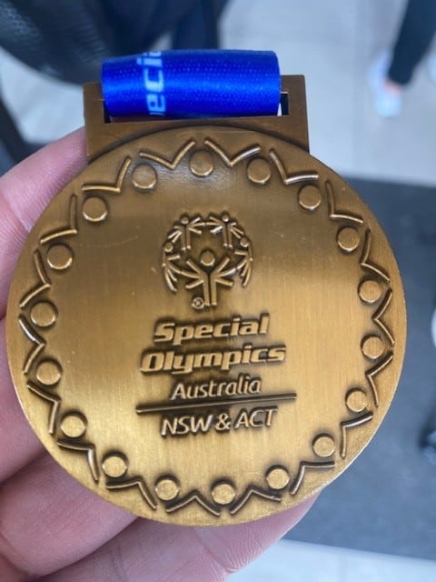 Special Olympics medal