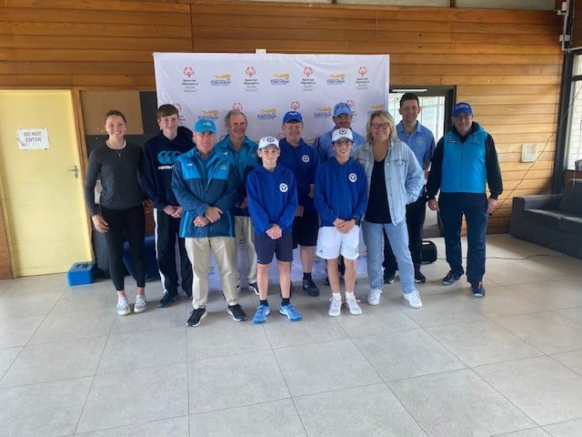 Special Olympics volunteers