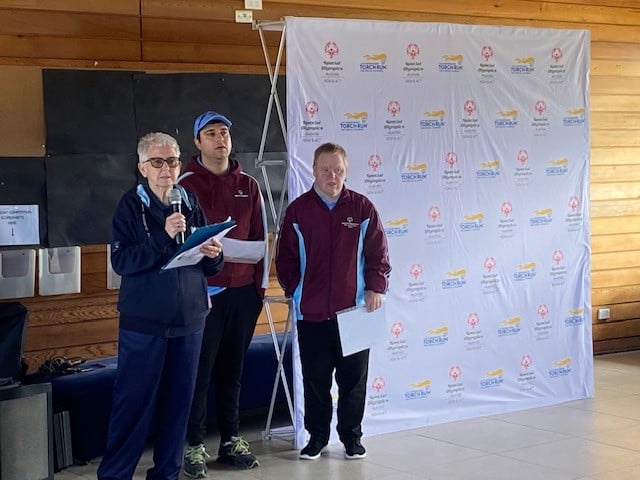 Special Olympics presentation