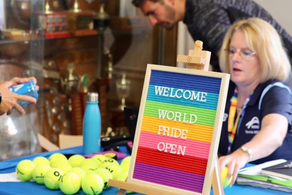 Word Pride Reception Desk