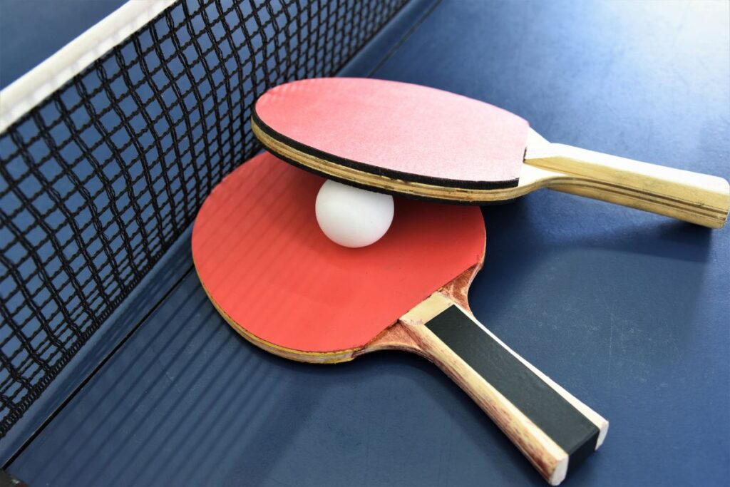 Table tennis equipment