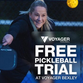 Pickleball free trial at voyager bexley