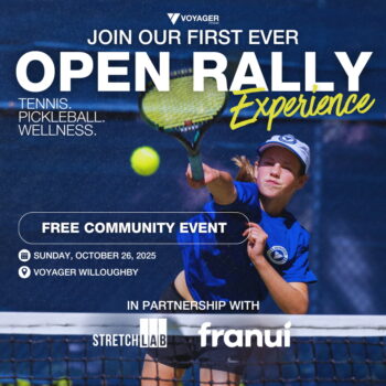 Voyager Tennis Open Rally Experience