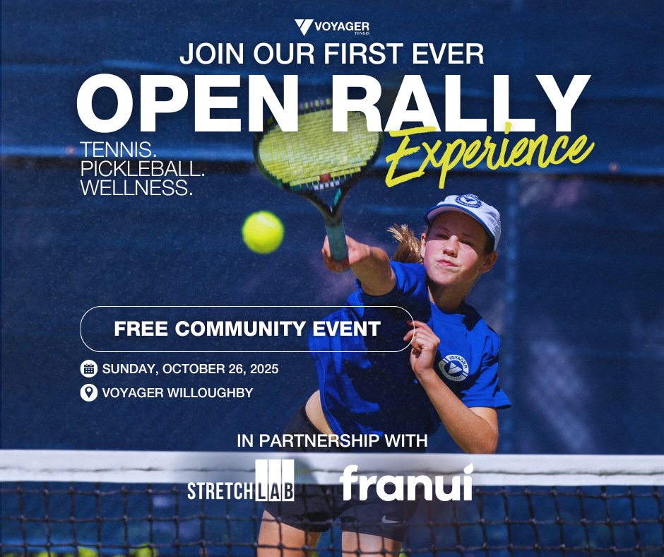Voyager Tennis Open Rally Experience