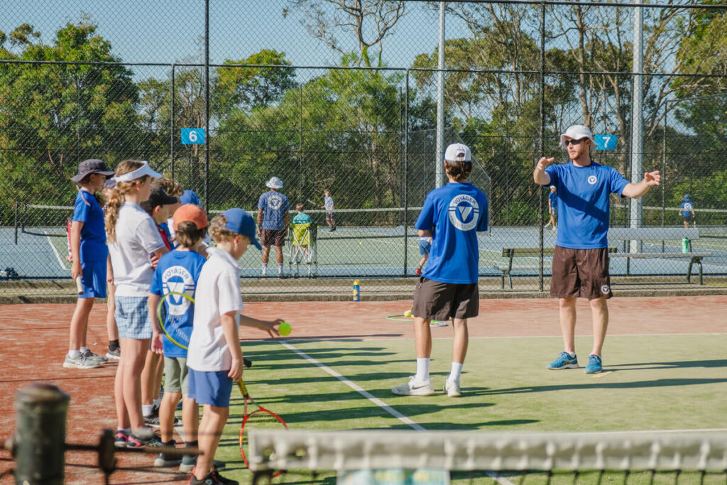 Kids listening attentively during Voyager free trial