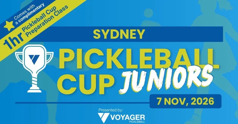 2026 Pickleball Cup Juniors – Sydney, 7 November 2026